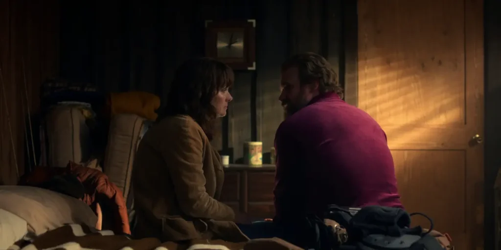 Hopper and Joyce - Stranger Things