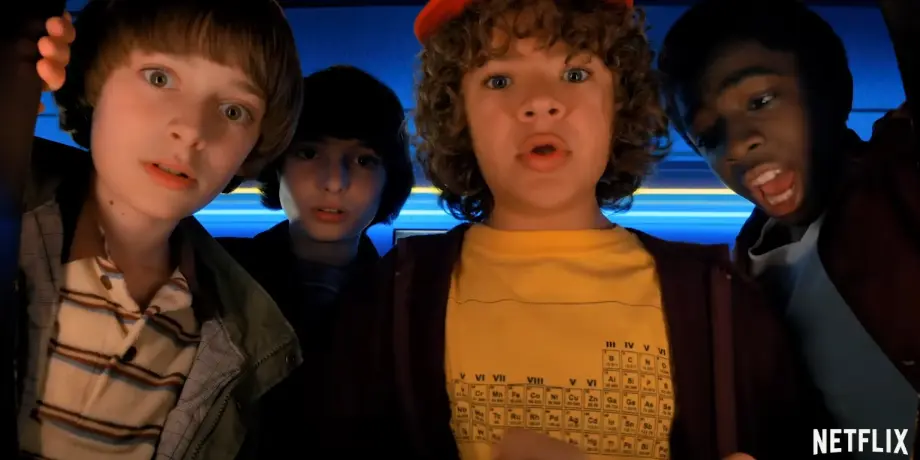 Kids from Stranger Things Season 2