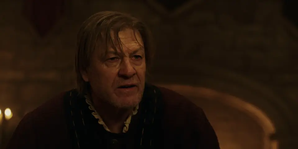 Sean Bean as Sheriff of Nottingham - Robin Hood MGM+ 2025
