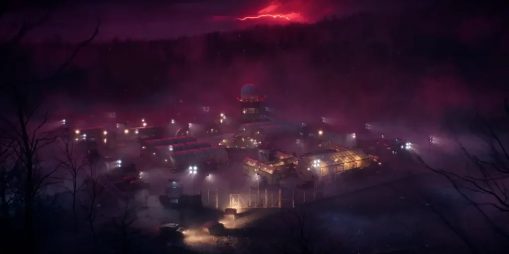 The Upside Down in Stranger Things